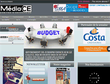 Tablet Screenshot of mediace.fr